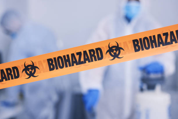 Professional Biohazard Cleanup technician working in Colton, SD